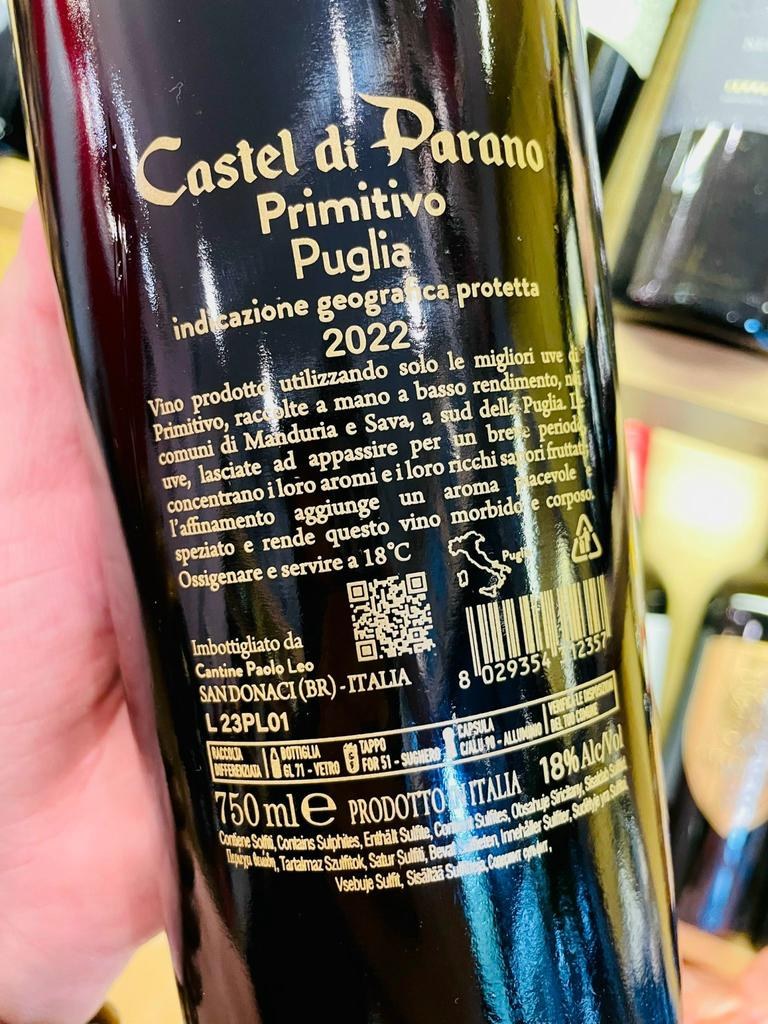 Castel di Parano Zinfandel — null